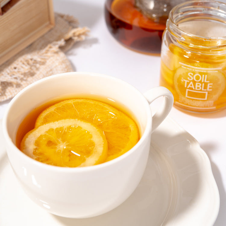 SOIL TABLE 神の島レモン&大三島ネーブルオレンジコンポート
