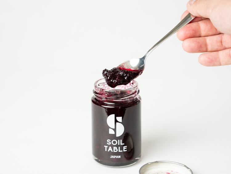 SOIL TABLE ブルーベリー&苺&伊予柑ジャム