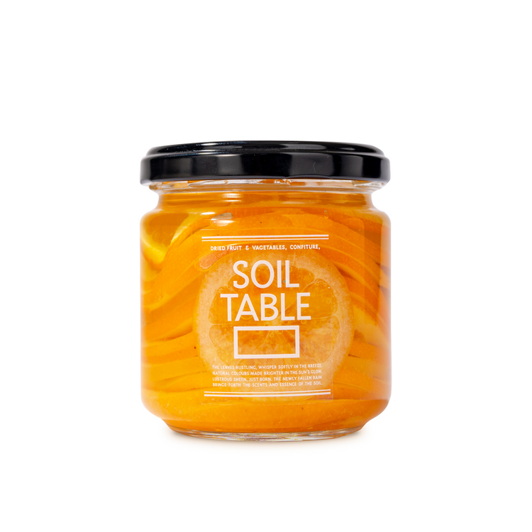 SOIL TABLE 神の島レモン&大三島ネーブルオレンジコンポート