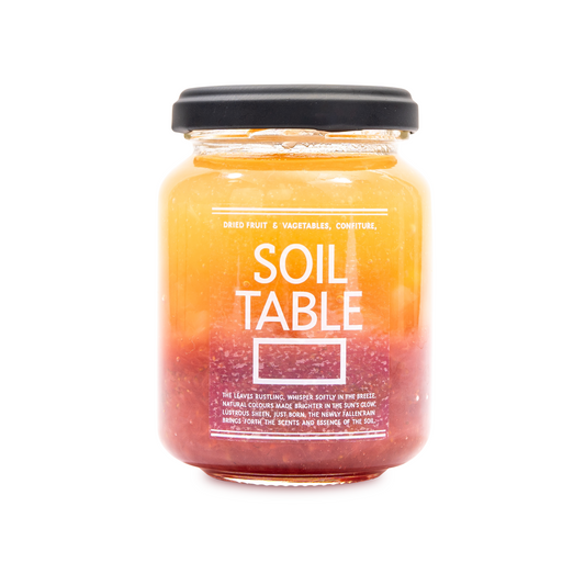 SOIL TABLE 白桃&赤桃&苺ジャム