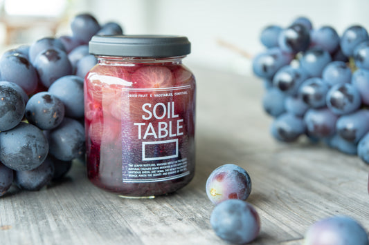 SOIL TABLE ぶどうコンポート&ブルーベリージャム