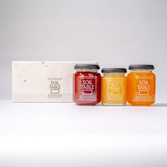 SOIL TABLE 旬を楽しむギフト 3本セット 送料込み