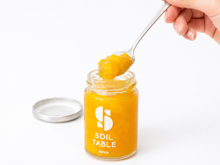 SOIL TABLE 黄桃ジャム