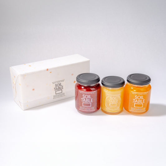 SOIL TABLE 旬を楽しむギフト 3本セット 送料込み