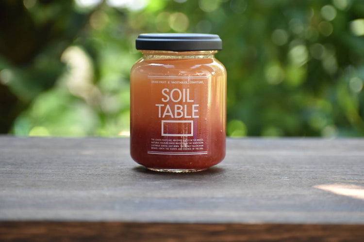SOIL TABLE 白桃&赤桃&苺ジャム