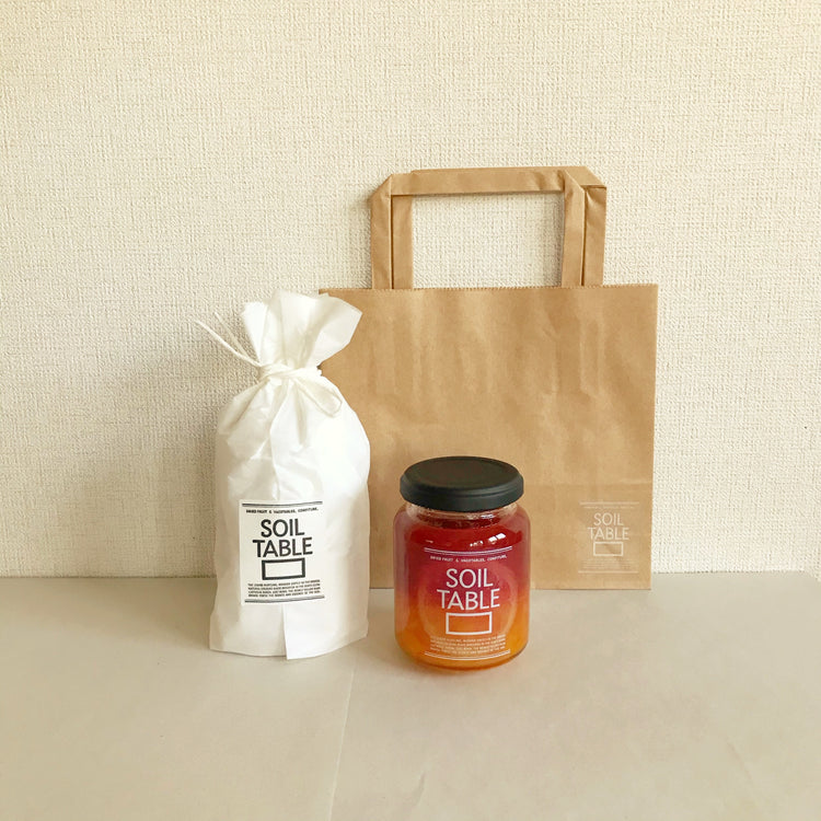 ギフト包装 SOIL TABLE 商品限定