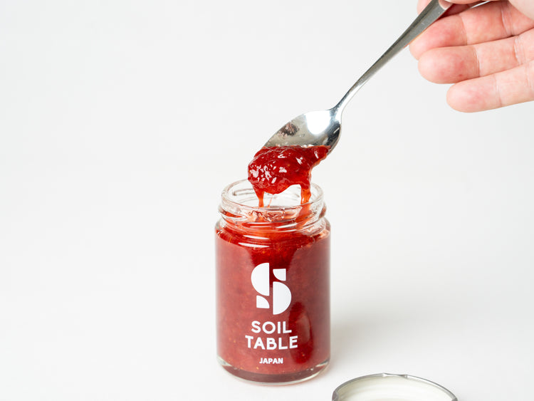 SOIL TABLE  ブルーベリー&苺＆伊予柑ジャム