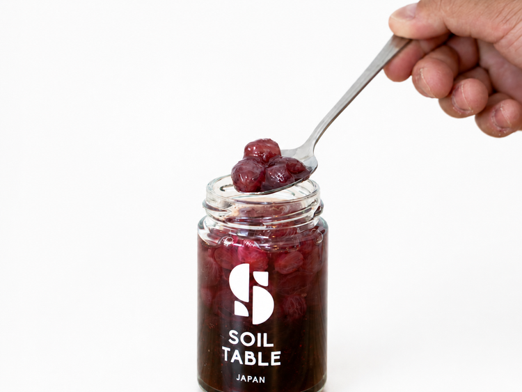 SOIL TABLE ぶどうコンポート＆ブルーベリージャム